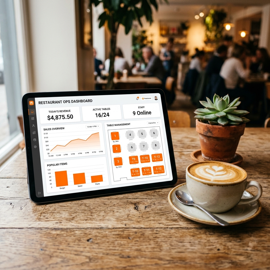 Gastro Software Ansicht